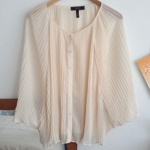 Jessica Simpson Batwing Slightly Sheer Top